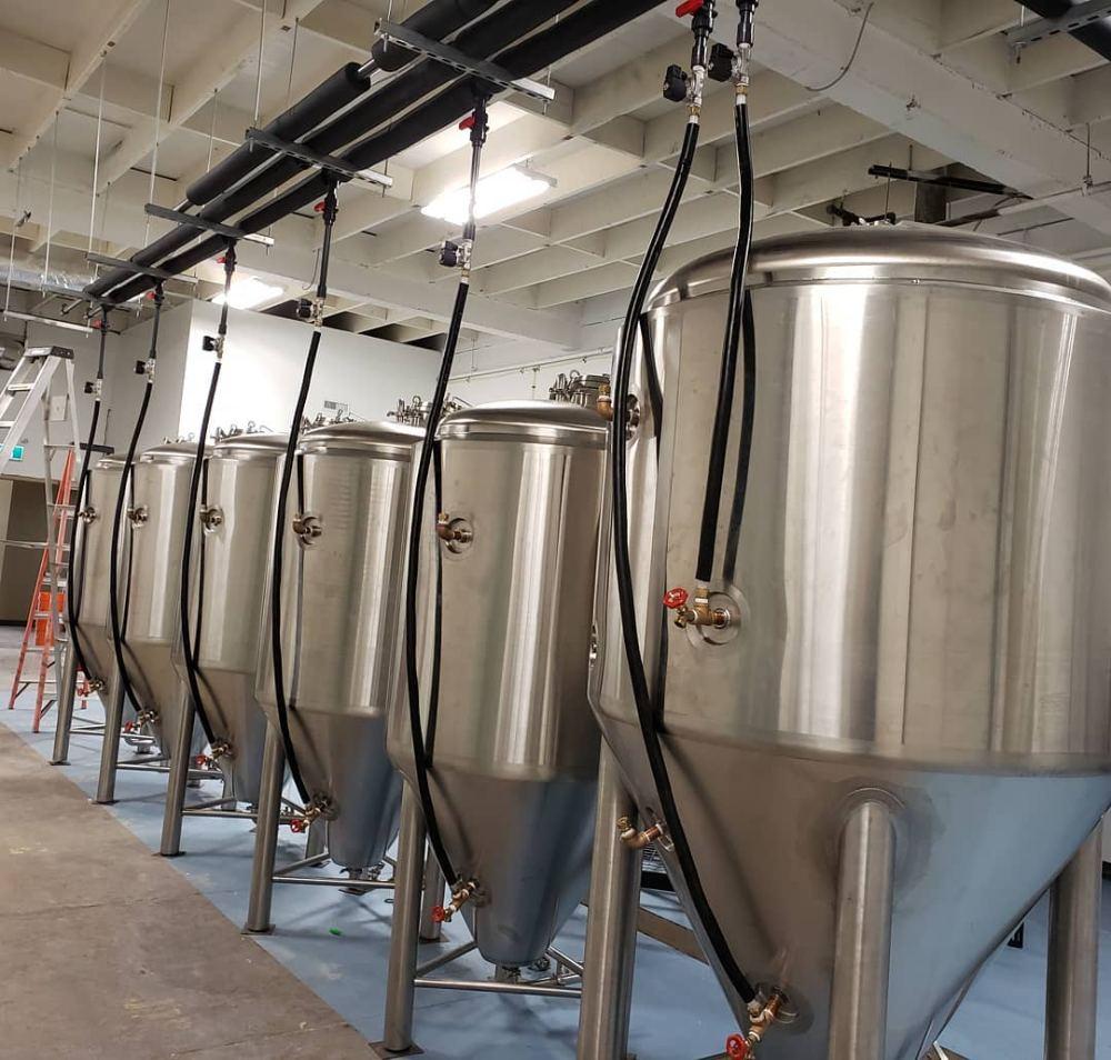 500L beer brewery equipment,500L brewhouse,500L fermentation tank,500L Bright beer tanks,Two vessel beer brewing equipment